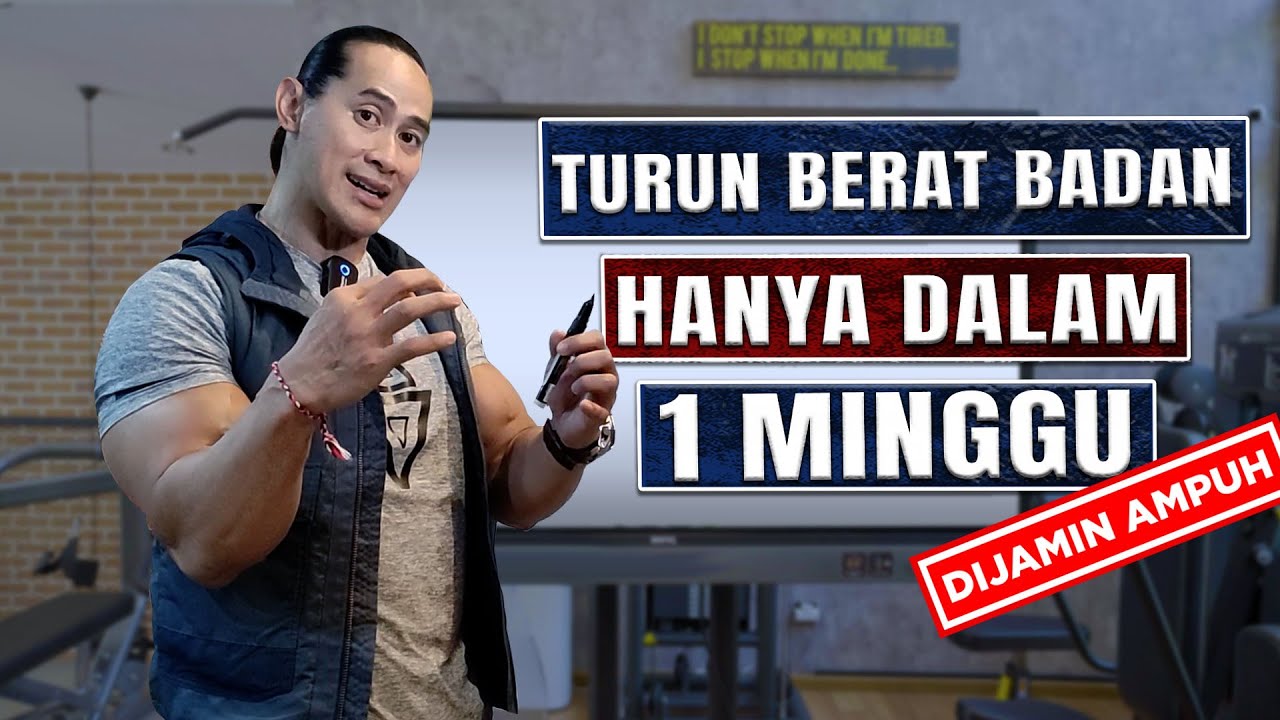 4 Cara Sederhana untuk Menurunkan Berat Badan dalam Waktu 1 Minggu Ala Ade Rai, Ampuh Bikin Lemak Rontok