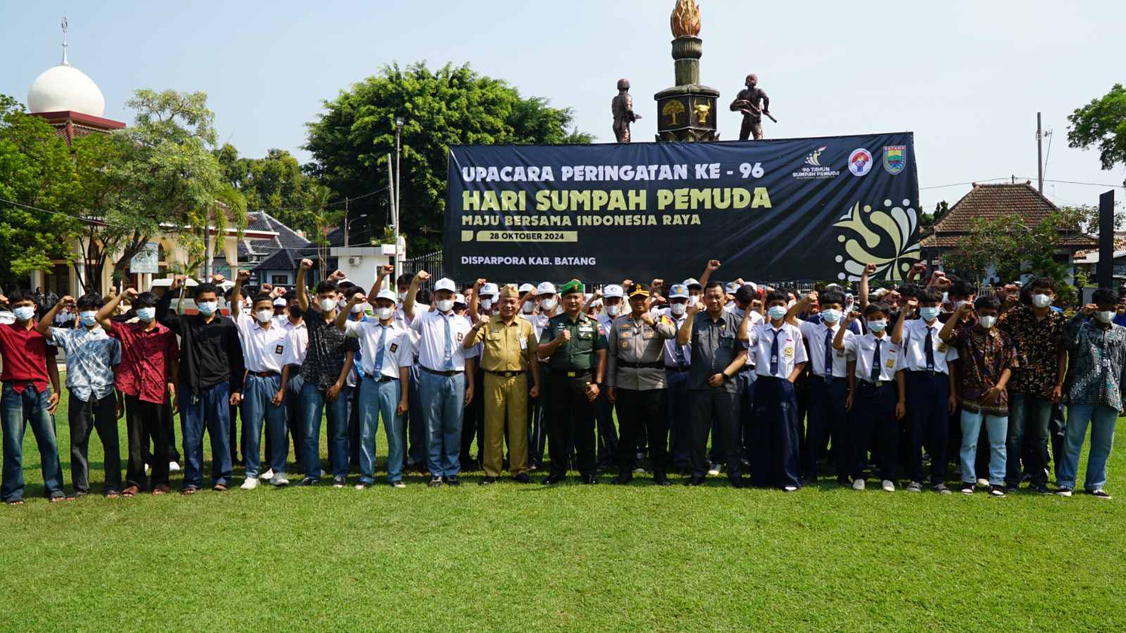 11 Gengster di Batang Gelar Tobat Massal dan Ikrar Membubarkan Diri di Momen Peringatan Hari Sumpah Pemuda 