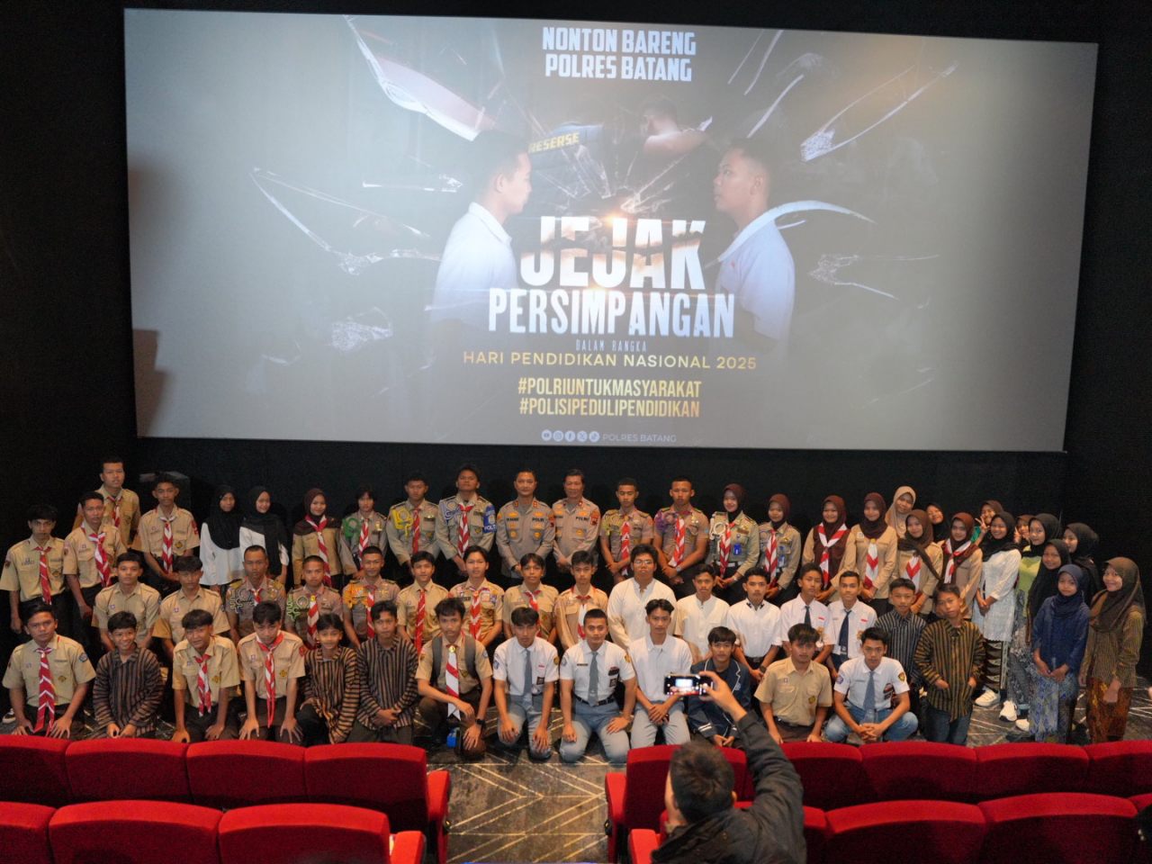 Polres Batang Luncurkan Film Edukatif Jejak Persimpangan dalam Rangka Hardiknas 2025