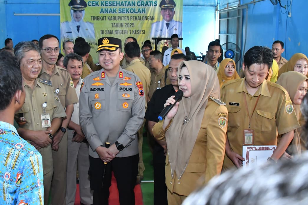 Pemkab Pekalongan Dukung Penuh Cek Kesehatan Gratis Anak Sekolah Demi Generasi Sehat