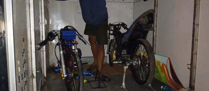 Polres Pekalongan Razia Balap Liar di Sragi, 2 Motor Drag Diamankan