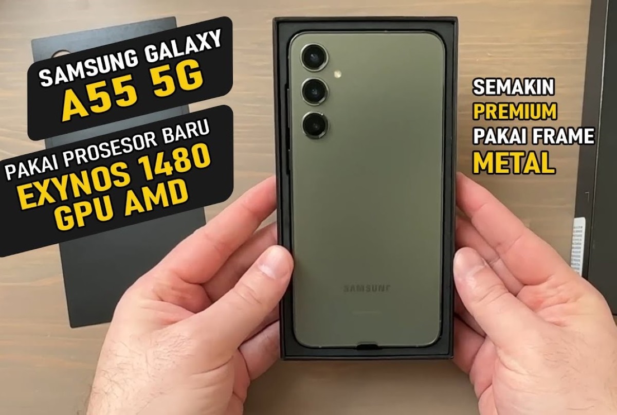 Hp Mewah Turun Harga! Inilah Spesifikasi Samsung Galaxy A55 5G yang Turun Harga Serta Keunggulannya!