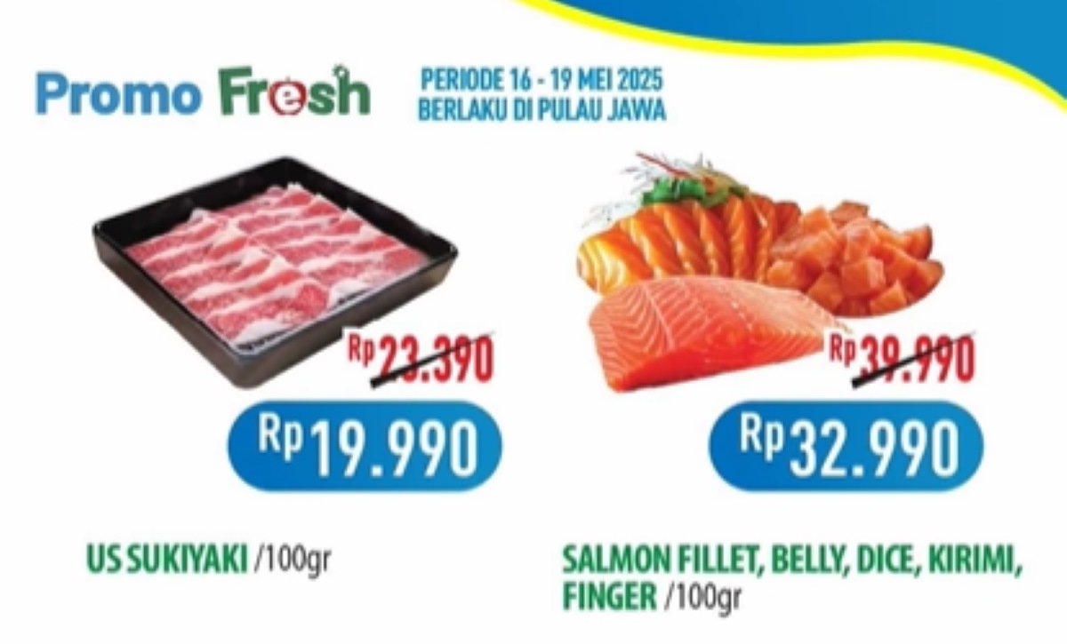 Hanya Hari Ini, Diskon Daging Ayam, Daging sapi, dan Ikan Segar di Hypermart Pekalongan, Mulai dari 20 Ribuan