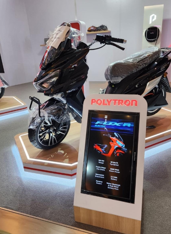 Rayakan Imlek, Motor Listrik Polytron di Pekalongan Kena Subsidi Potongan Harga Rp 5 Juta