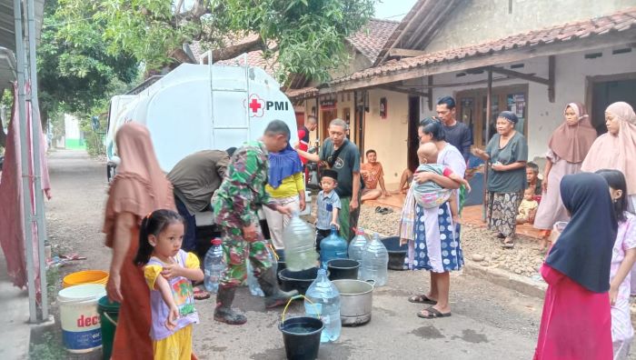 Desa di Alur Sungai Sengkarang di Pekalongan Kekeringan saat Musim Kemarau