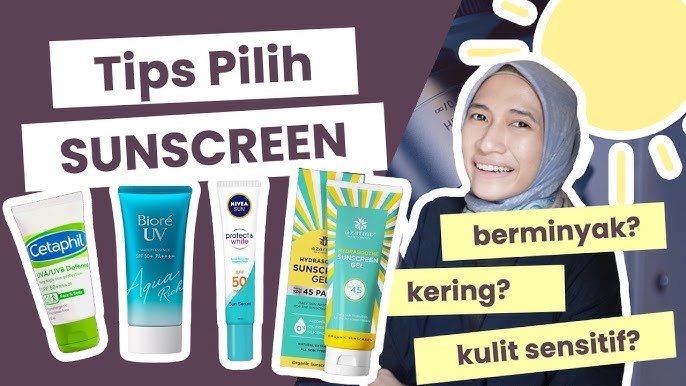 4 Sunscreen Terbaik untuk Kulit Kering dan Flek Hitam, Cocok Untuk Usia 40 Tahun ke Atas Bikin Wajah Awet Muda