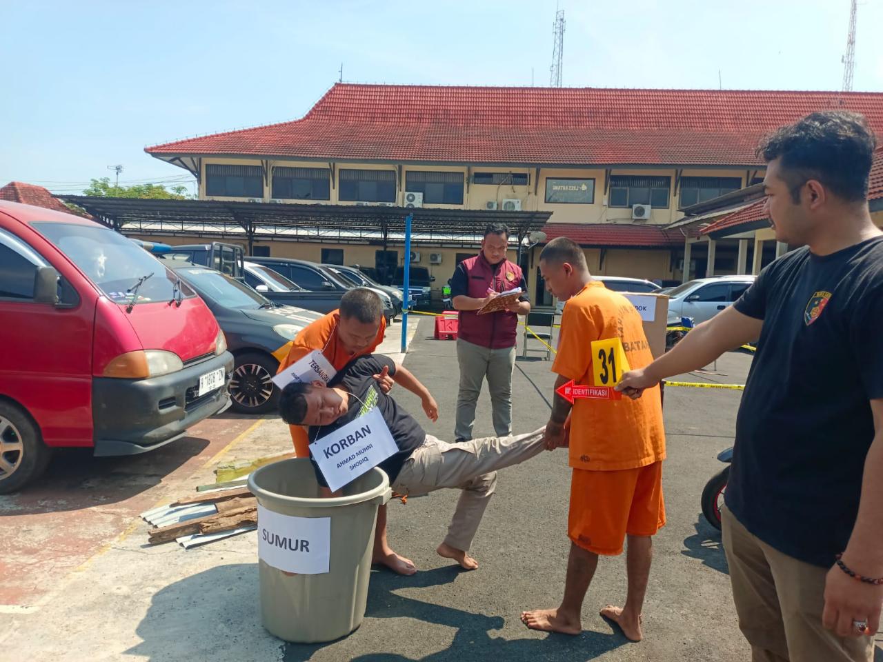 Polres Batang Bongkar Kronologi Pembunuhan di Wonotunggal, Korban Dimasukkan Sumur dalam Keadaan Masih Hidup