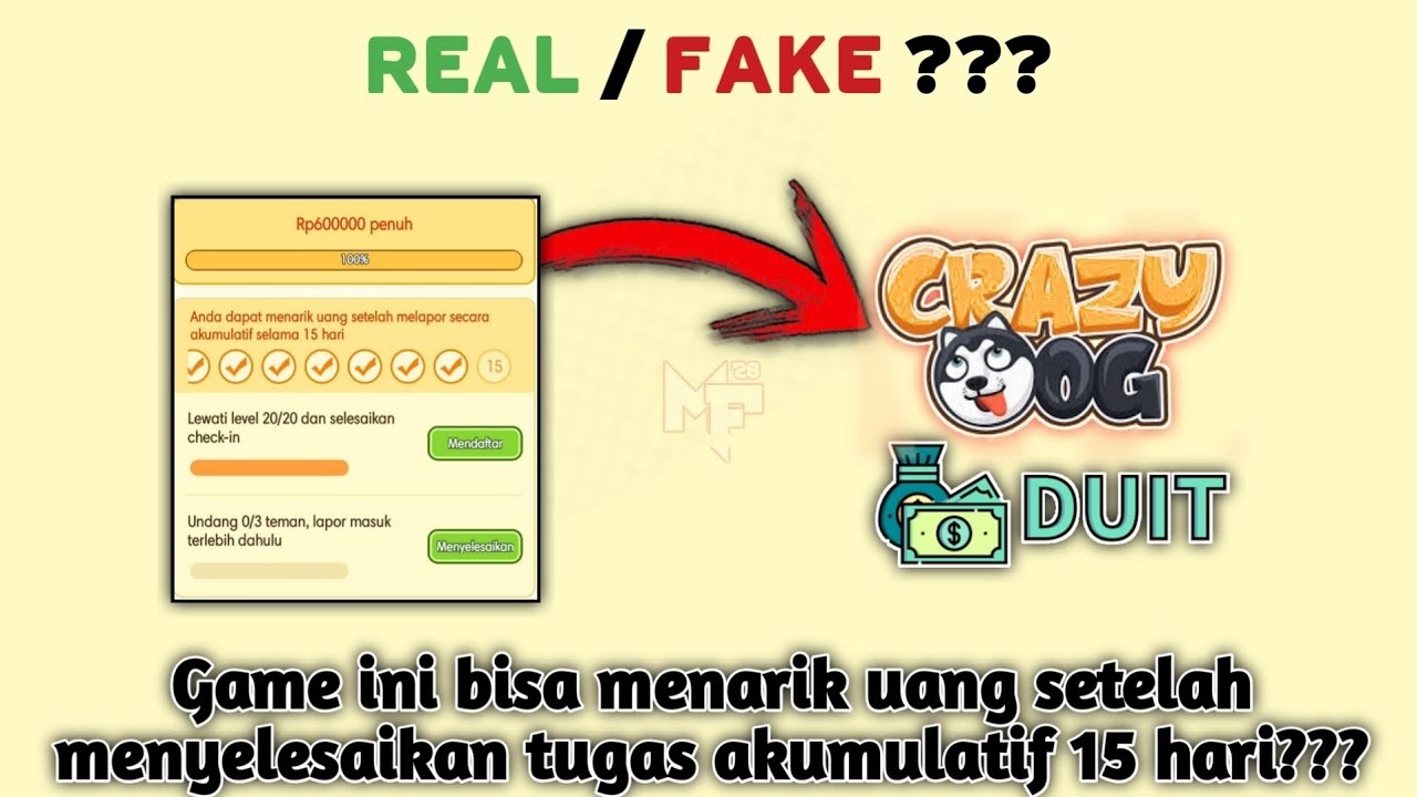 Saldo DANA Gratis! Main Game Crazy Dog dan Tukarkan Hadiahnya Sekarang, Dapatkan Uang Hingga Rp350.000