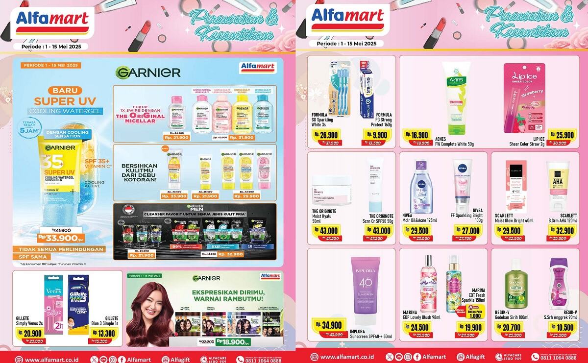 Promo Alfamart Periode Mei 2025, Diskon Gila-Gilaan Skincare dan Body Care, Cuma Sampai 15 Mei!