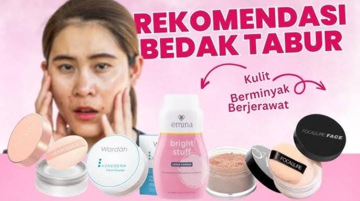 6 Bedak Tabur Terbaik untuk Usia 30 Tahun ke Atas, Samarkan Pori dan Noda Hitam Makeup Halus Kulit Mulus 