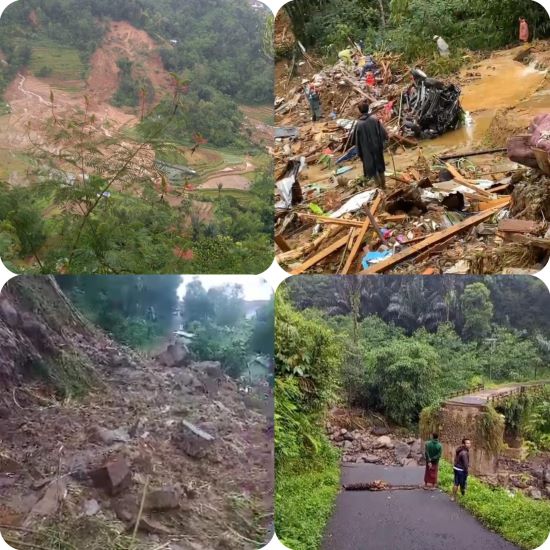 Korban Longsor di Pekalongan Belum Ditemukan, Pemkab Pekalongan Terjunkan Tim Relawan ke Petungkriyono