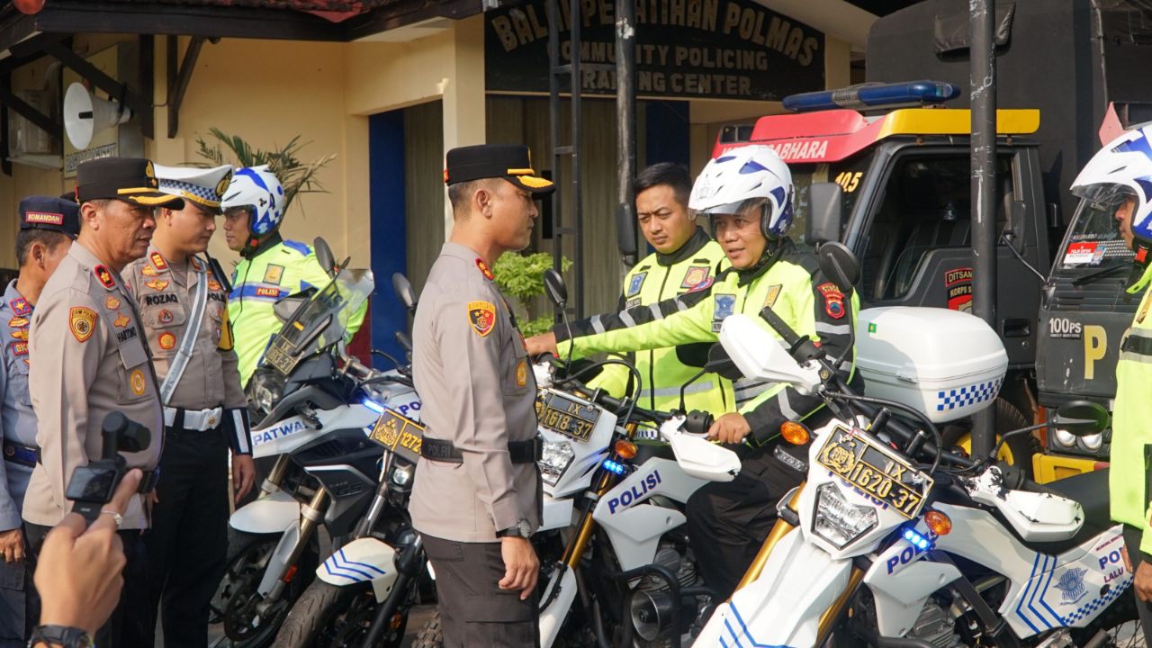 Gelar Operasi Patuh Candi 2025, Polres Batang Targetkan Penurunan Angka Pelanggaran Lalu Lintas