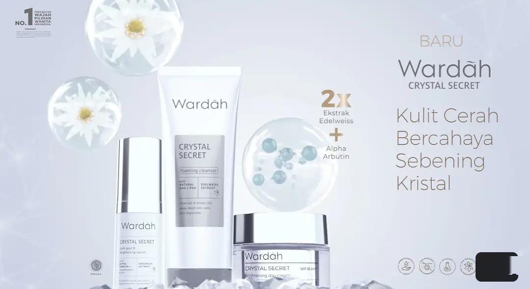 3  Skincare Wardah Memutihkan Glowing Dengan Cepat, Bikin Wajah Awet Muda dan Bebas Kerutan