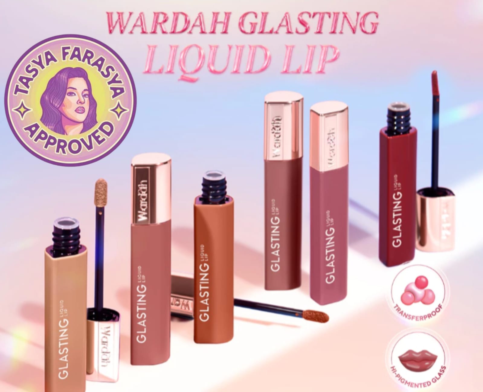 Review Lip Glazed Wardah untuk Tampilan Bibir Sehat Cantik dengan Kesan Glossy, Sudah Tasya Farasya Approved!