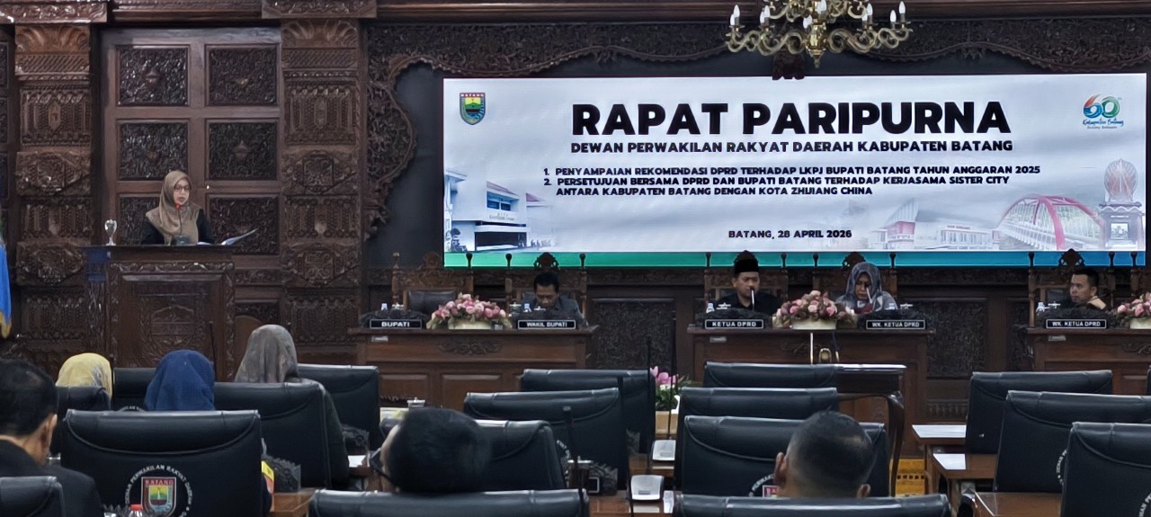 DPRD Batang Soroti Tiga Sektor Utama dalam LKPJ Bupati 2025, Infrastruktur hingga BPJS Kesehatan