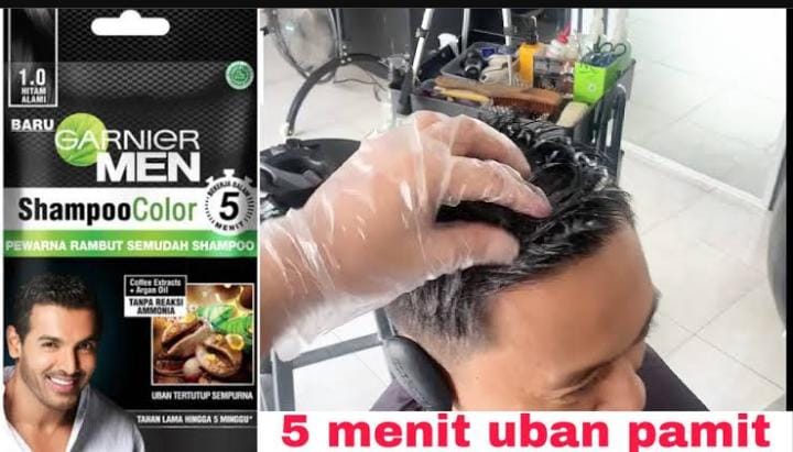 Shampo Penghitam Uban dalam 5 Menit, Cukup 1 Produk Rambut Putih Hilang Semua!