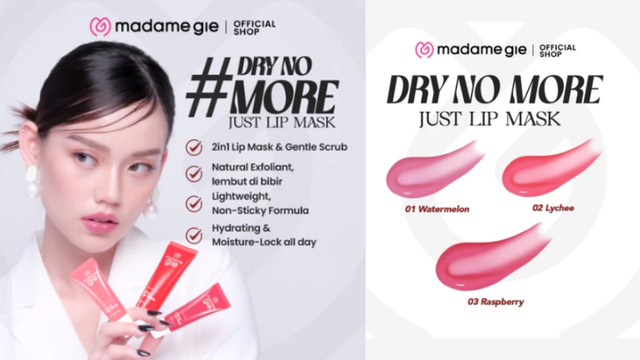 Cuma Rp 21 Ribu! Review Madame Gie Sweet Lip Mask yang Bagus untuk Bibir Kering dan Pecah-Pecah 