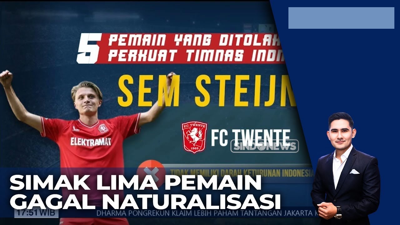 5 Pemain Keturunan Gagal Dinaturalisasi Timnas, Ternyata Karena Hal Ini!