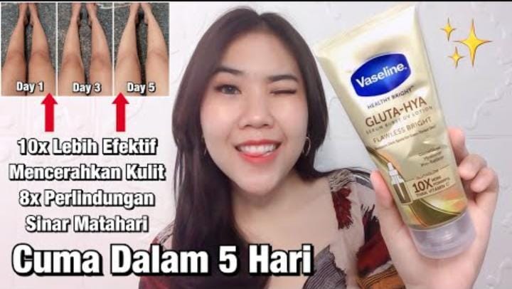 5 Body Lotion Vaseline Untuk Menghilangkan Noda Hitam Dan Memutihkan