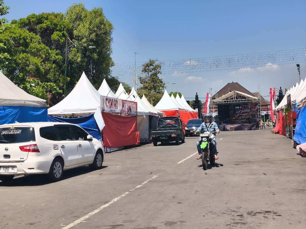 Event Batang Fair Merdeka di Jalan Veteran Ternyata Tak Kantongi Izin Keramaian dan Penutupan Jalan