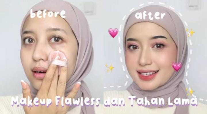 Begini Tips Agar Makeup Lebaran Anti Luntur dan Tahan Lama, Lakukan 5 Hal Ini Agar Riasan Awet Seharian