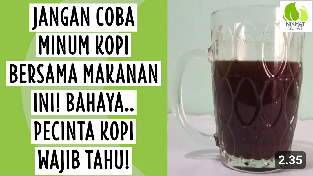 Bikin Kacau Sistem Metabolisme Tubuh, Ini Dia 5 Makanan yang Tak Boleh Dimakan Sama Kopi