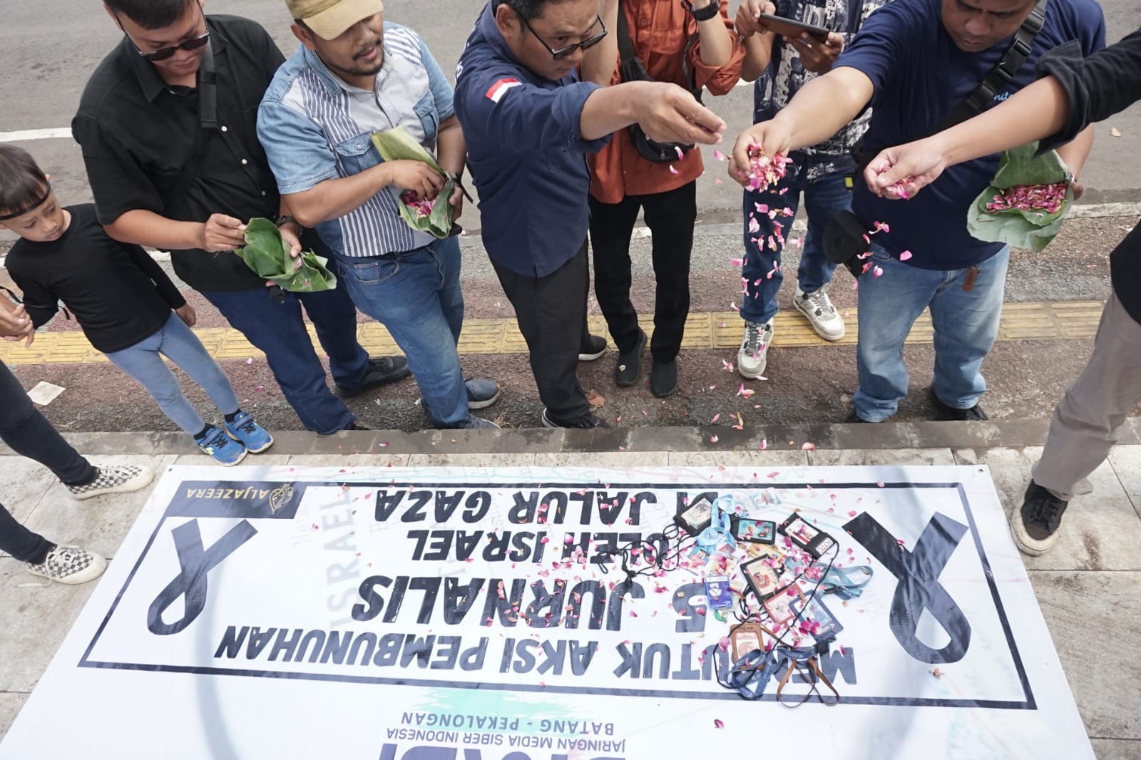 JMSI Batang Gelar Aksi Solidaritas, Kecam Pembunuhan Jurnalis di Gaza