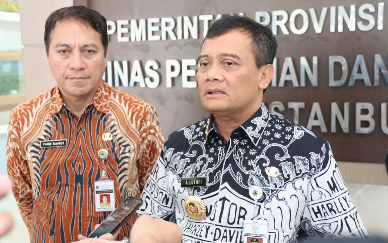 Stok Beras Jawa Tengah Surplus 1,5 Juta Ton, Ahmad Luthfi Ingin Tata Kelola Hasil Panen Diperkuat