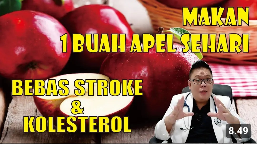 Pola Makan Sehat Konsumsi Buah Apel yang Menyehatkan Jantung dan Tingkatkan Imun Tubuh