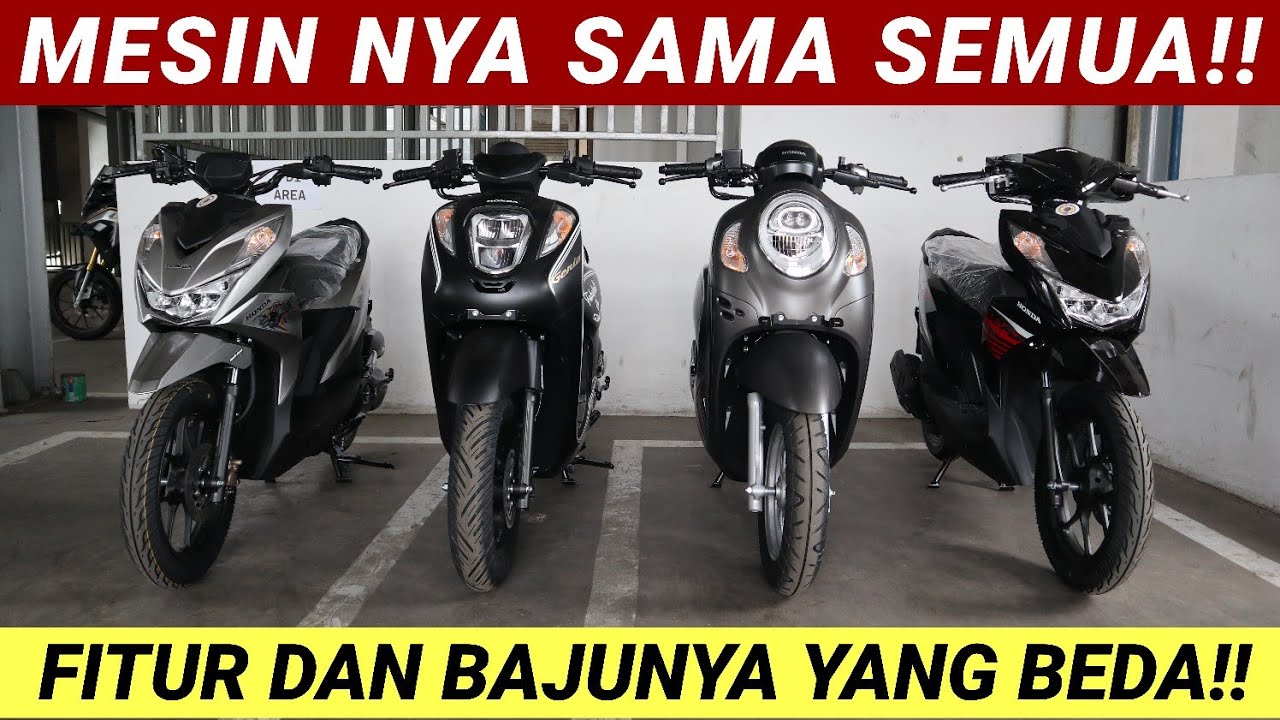 Inilah 4 Rekomendasi Motor Matic Honda Berkapasitas 110cc Terbaru yang Cocok untuk Milenial, BeAt Paling Murah