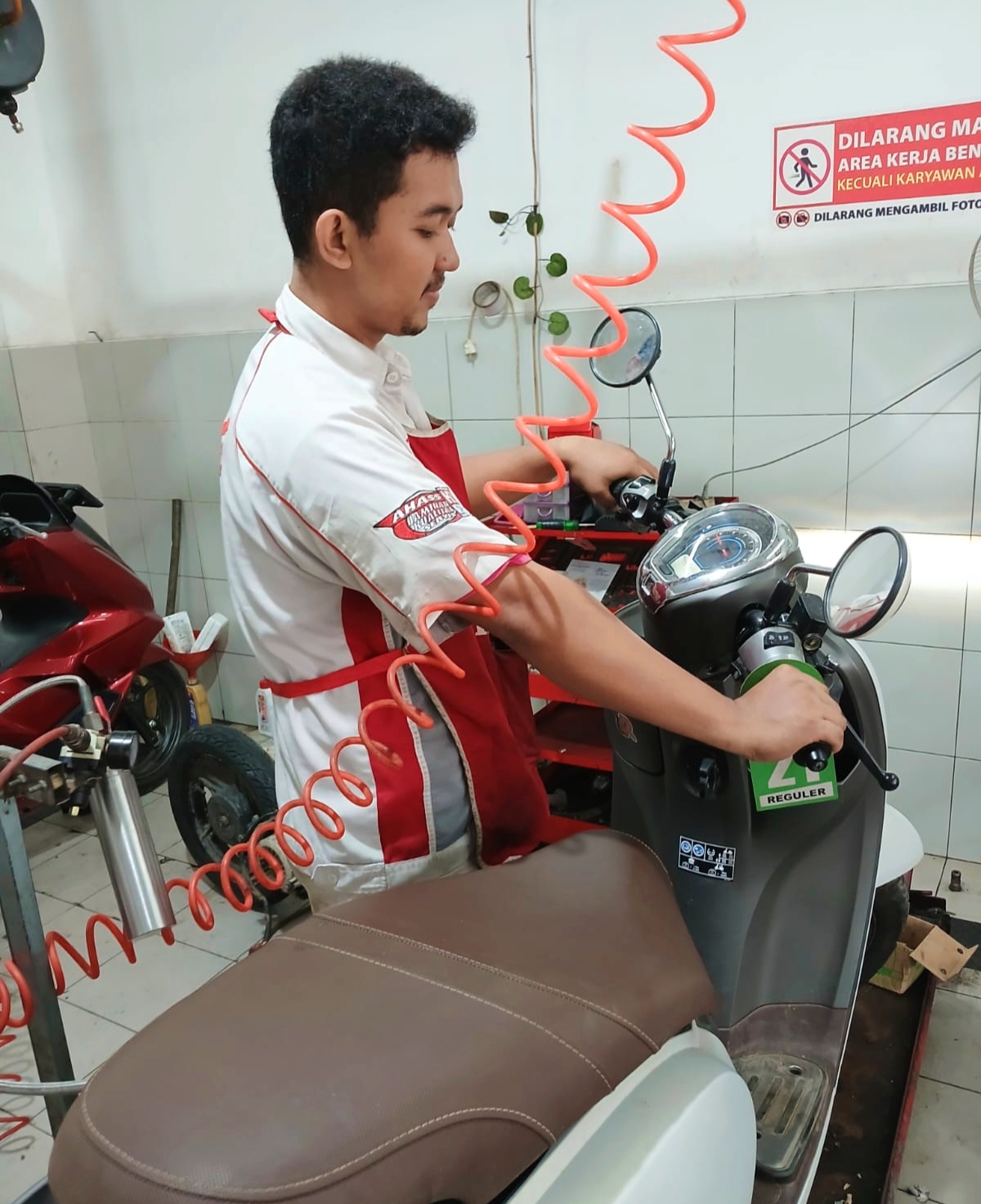 Pelayanan Maksimal dan Interaktif, Ahass di Pekalongan Dekatkan Diri ke Konsumen