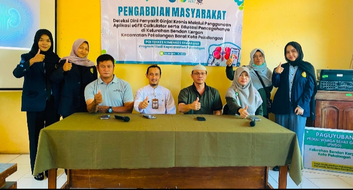 Deteksi Dini Gagal Ginjal, Poltekkes Kemenkes Semarang Sasar Warga Bendan Kergon