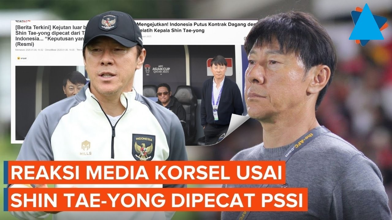 Reaksi Media Korea Selatan Usai Shin Tae-yong Dipecat PSSI, Kejutan di Dunia Sepak Bola!