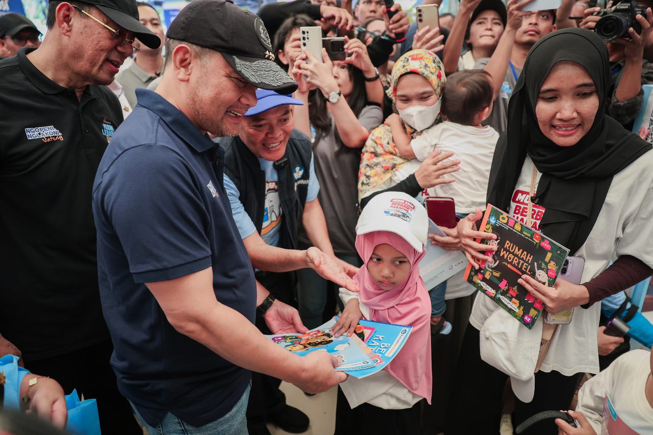 Lepas Mudik Gratis dengan Kereta Api, Ahmad Luthfi Fasilitasi Ratusan Pemudik Menuju Kampung Halaman