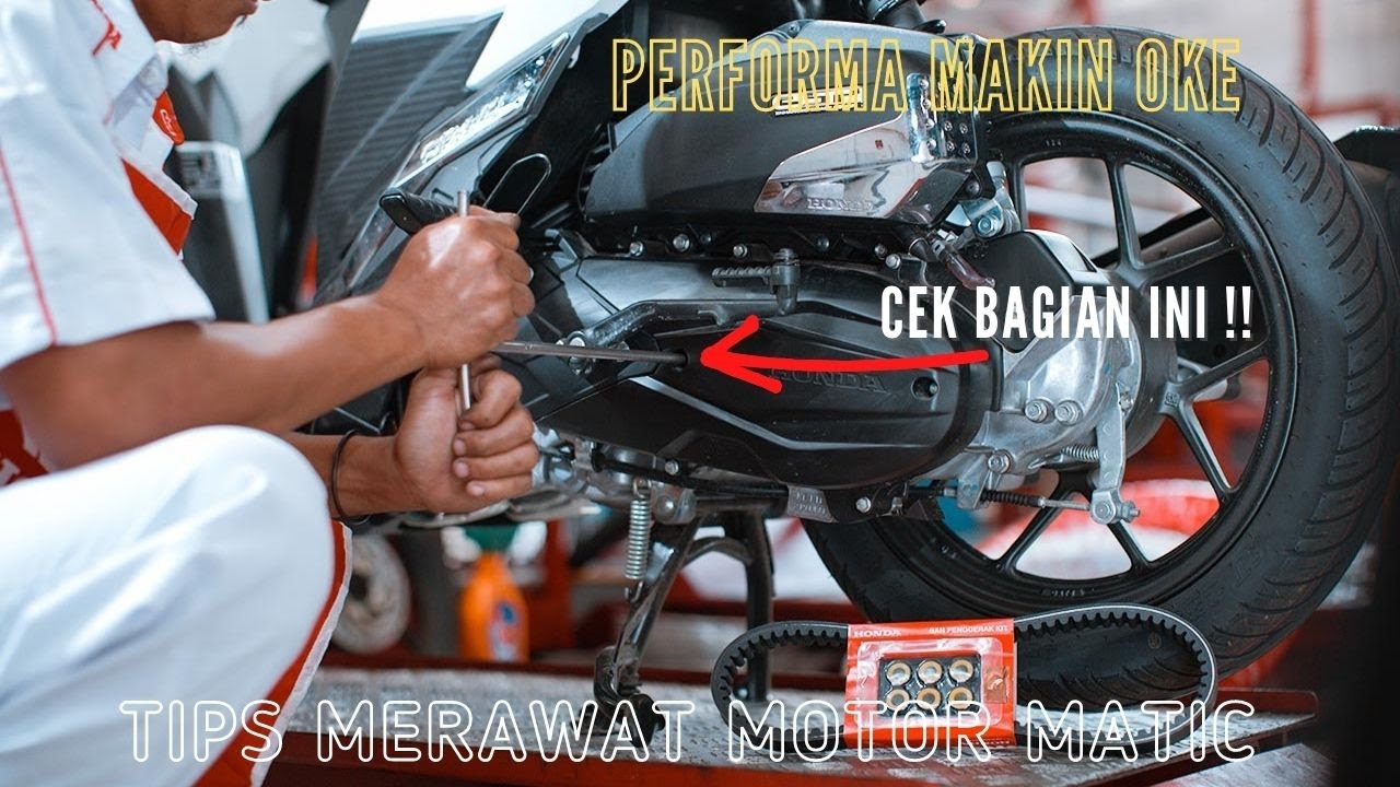 Pahami dengan Betul, Inilah 5 Cara Merawat Motor Matic Honda Agar Mesinnya Tetap Halus, Mudah Dilakukan di Rum