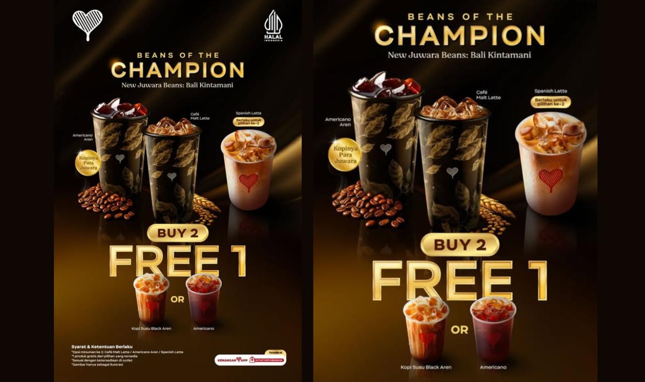 PROMO Untung di Kopi Kenangan: Beli 2 Gratis 1 Mulai Rp18.000-an, Pilih Favoritmu Sekarang!