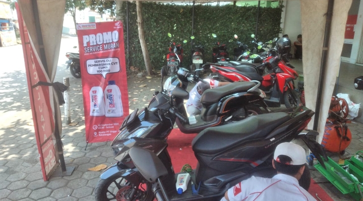 Layanan Service Kunjung Honda di Pekalongan, Mudahkan Konsumen Jaga Kesehatan Mesin Motor