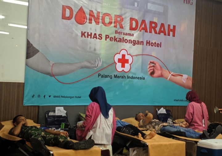 Bentuk Kepedulian Sosial, Hotel Khas Pekalongan Kembali Gelar Donor Darah