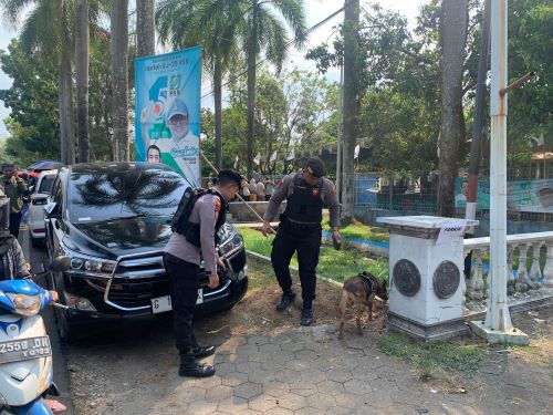 Polres Pekalongan Amankan Konsolidasi Jaringan Mahasiswa Pemenangan Anies Baswedan - Muhaimin Iskandar