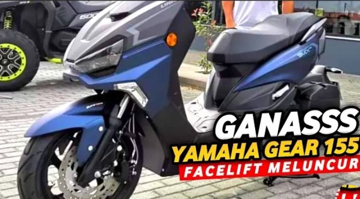 Terbaru Skutik Sporty Maxi Yamaha Gear Facelift Tampil Modern dengan Performa Tangguh