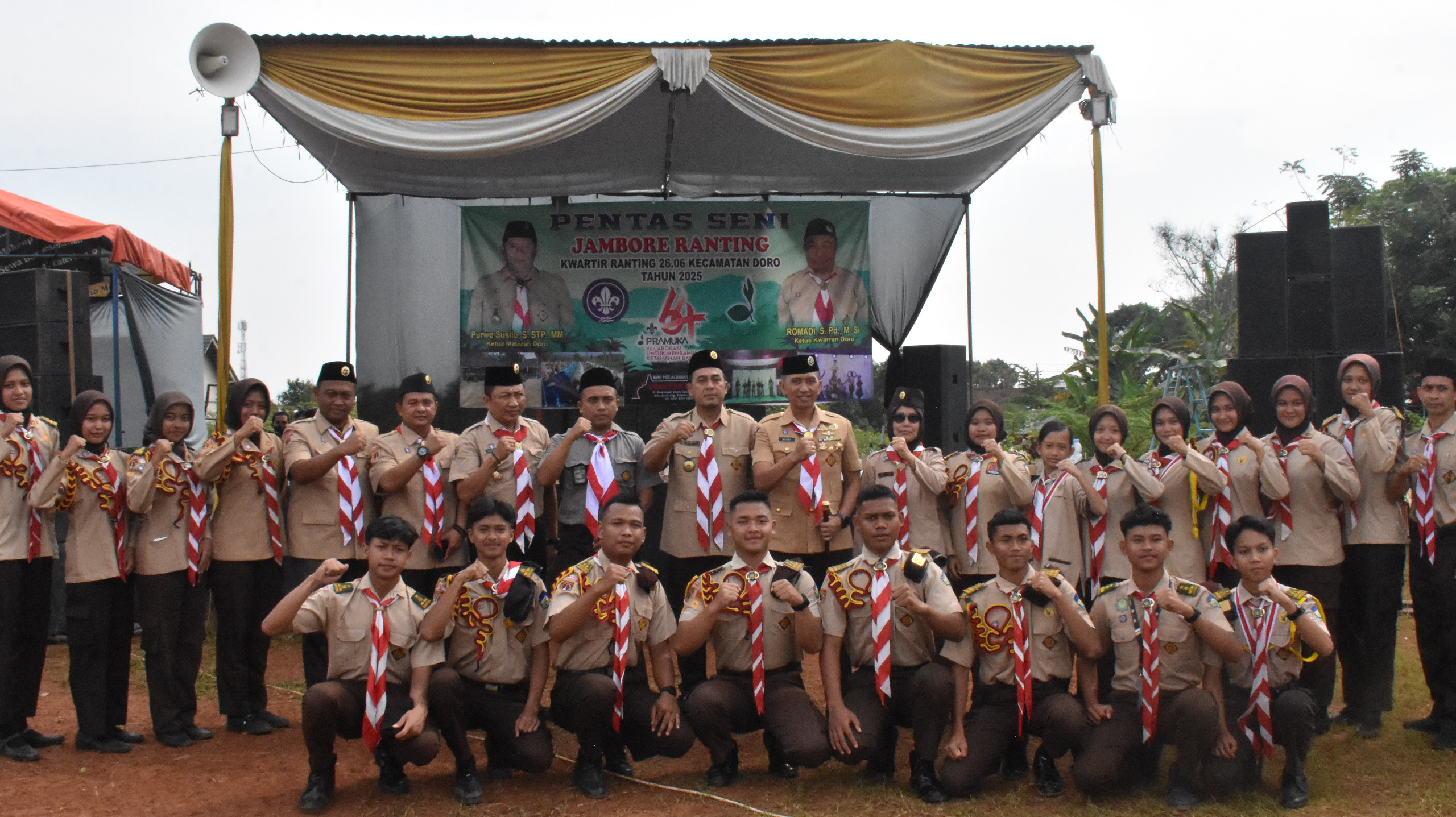 Kwarcab Kab. Pekalongan Mantapkan Peran Pramuka sebagai Wadah Pembinaan Karakter di Hari Pramuka ke-64