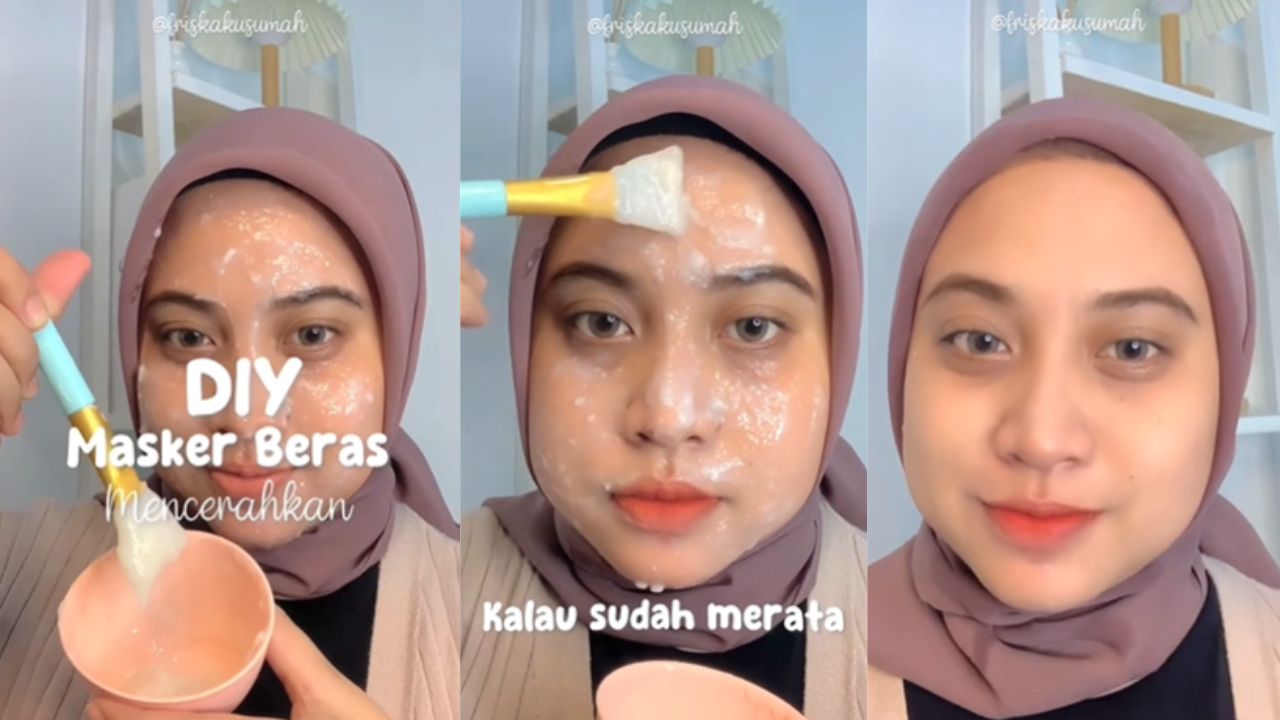 DIY Masker Beras Mencerahkan yang Mudah Dibuat, Cukup 6 Langkah