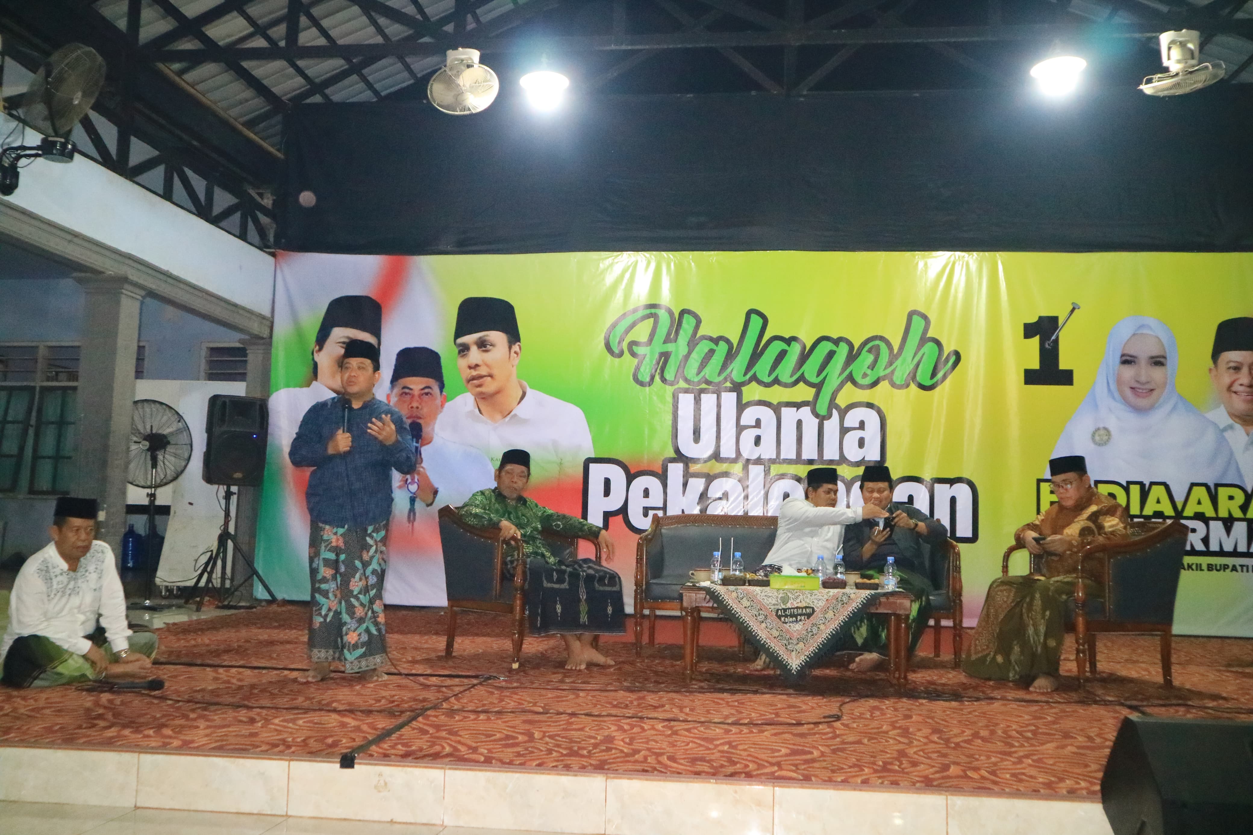 Gelar Halaqoh Ulama Pekalongan, Teguhkan Dukungan Kyai ke Paslon Fadia - Sukirman