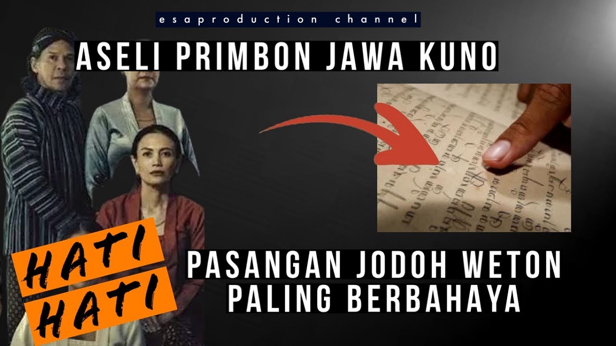 Primbon Jawa: Inilah 2 Pasangan Weton Tidak Jodoh yang Akan Penuh Cobaan Jika Nekat Menikah, Begini Solusinya!