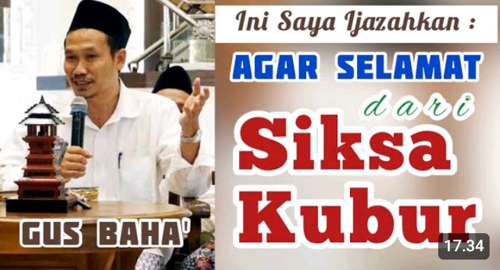 Jangan Sepelekan! Gus Baha Jelaskan 7 Amalan Sederhana Ini Bisa Membuat Seorang Terbebas dari Siksa Kubur