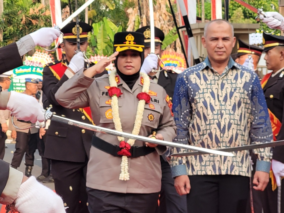 AKBP Dies Ferra Ningtias Resmi Pimpin Polres Pekalongan Kota, Polwan Pertama Ukir Sejarah