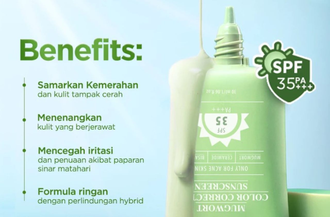 4 Skincare Mugwort untuk Mengatasi Jerawat, Bikin Peradangan Mereda 