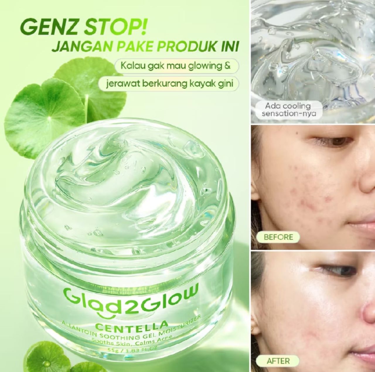 4 Rangkaian Skincare Glad2glow Terbaik Sesuai Masalah Kulit, Cocok untuk Mencerahkan Hingga Penuaan Dini!