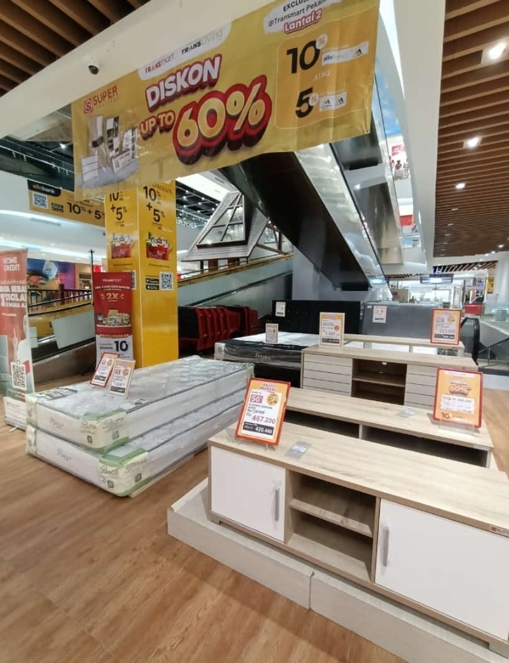 Saatnya Borong Furniture di Transmart Pekalongan, Harga Lemari Bufet Mulai Rp500 ribuan