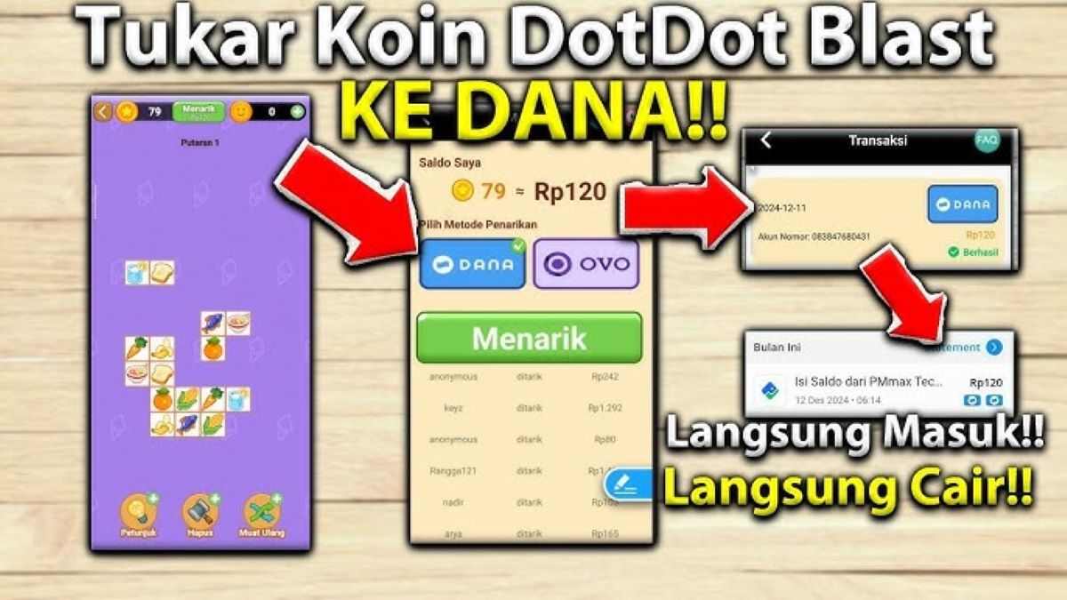 Gak Buang-Buang Waktu! Ternyata Bisa Dapat Ratusan Ribu Lewat Game Penghasil DANA yang Lagi Viral di 2025